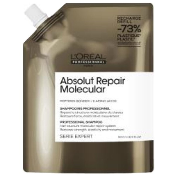 Absolut Repair Molecular Shampoo Refill - 500ml