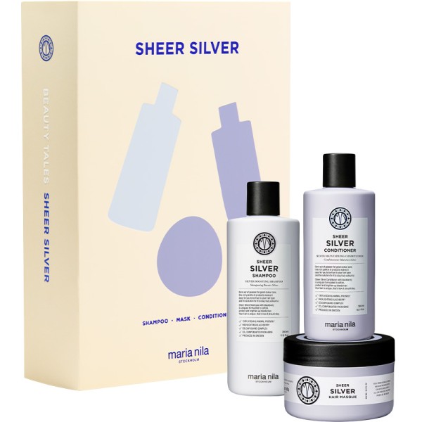 Maria Nila Sheer Silver Holiday Box