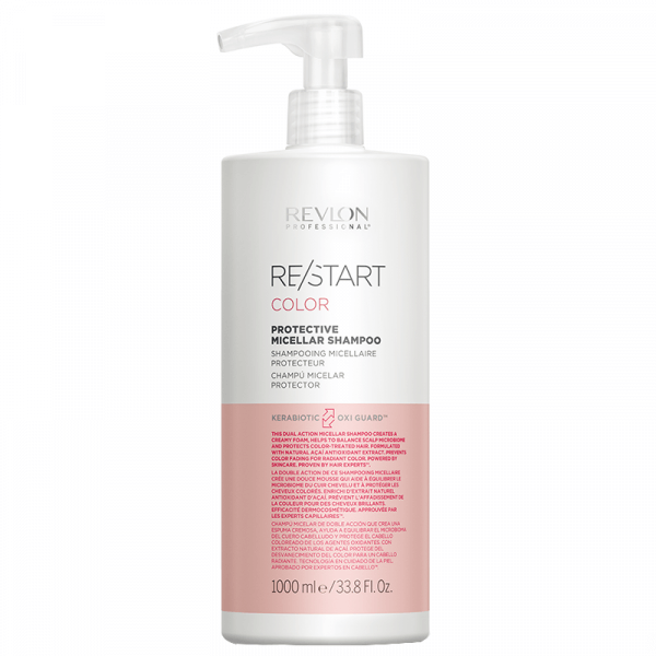 Re/Start Color Protective – Revlon Micellar 1000ml - Professional Shampoo