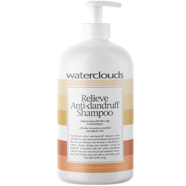 Waterclouds Relieve Anti-Dandruff Shampoo - 1000ml