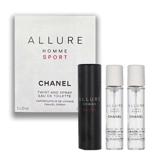 Chanel Allure Homme Sport 3x20ml - Travel Spray