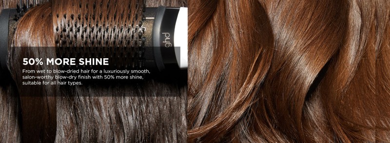 50% mehr Glanz mit der ghd Duet Blowdry Brush